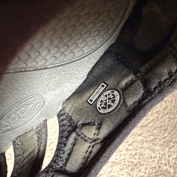 Keen Black Sandals size 38/US 6 EUC - Picture 2 of 11
